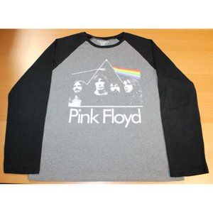 Pink Floyd DARK SIDE OF THE MOON Long Sleeve Shirt XL Rainbow Band Graphic Tee